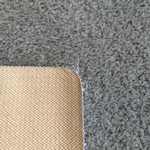 Makro Abra Kusový shaggy koberec jednobarevný Kamel Šedý Rozměr: 80x150 cm