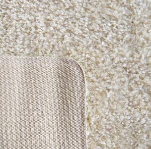 Makro Abra Kusový shaggy koberec jednobarevný Kamel béžový Rozměr: 80x150 cm