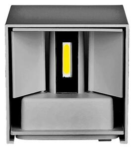 LED Venkovní nástěnné svítidlo LED/5W/230V 4000K IP65 šedá