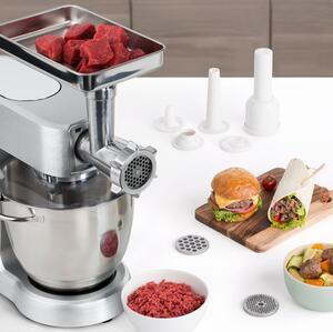Kuchyňský robot ve stříbrné barvě Masterchef Grande – Tefal