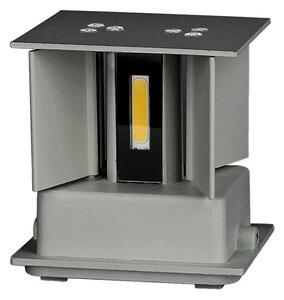 LED Venkovní nástěnné svítidlo LED/5W/230V 4000K IP65 šedá