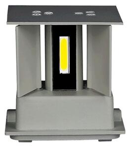 LED Venkovní nástěnné svítidlo LED/5W/230V 4000K IP65 šedá