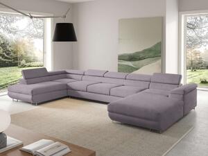 Rozkládací sedací souprava April U XL - Monolith 62 Varianta: Levá