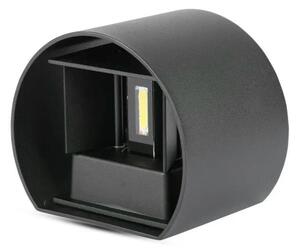 LED Venkovní nástěnné svítidlo LED/6W/230V 4000K IP65 černá