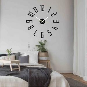 Stylesa stylové nástěnné hodiny do obýváku PALETTE X0018 i černé