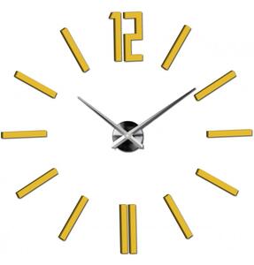 X-MOMO Moderní nástěnné hodiny do obýváku X0031 DEFERK šedé
