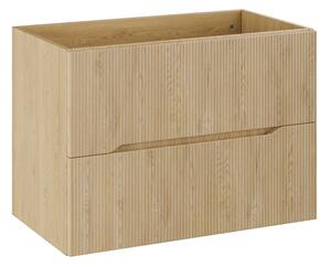 Comad Závěsná skříňka pod umyvadlo Nordic 80 cm dub cremona