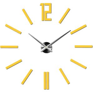 X-MOMO Moderní nástěnné hodiny do obýváku X0031 DEFERK šedé