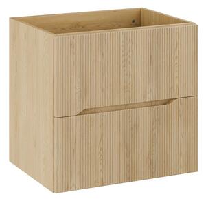 Comad Závěsná skříňka pod umyvadlo Nordic 60 cm dub cremona