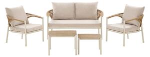 Zahradní set Abelia 4 (písková + přírodní). Akce -20%