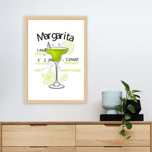 Plakát v rámu 40x55 cm Margarita – Wallity
