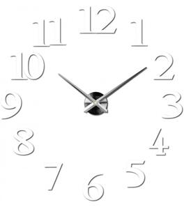 STYLESA Nástěnné hodiny i černé BETINA DIY 2D Plax X0066