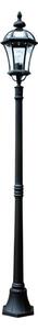 Garden Zone GZH-LB5 - Venkovní lampa LEDBURY 1xE27/100W/230V IP44 černá