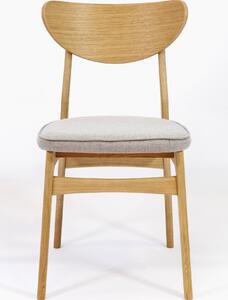 Dubová židle čalouněná NK-48 45x80x51