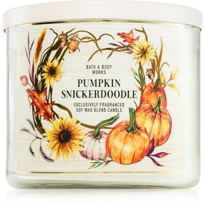 Bath & Body Works Pumpkin Snickerdoodle vonná svíčka 411 g