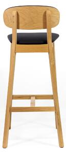 Dubová židle barová NK-44 hoker 44x100x52