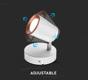 LED Nástěnné bodové svítidlo LED/5W/230V 4000K bílá