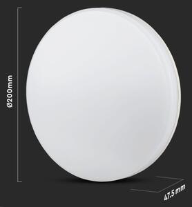 LED Koupelnové stropní svítidlo SAMSUNG CHIP LED/15W/230V 20cm 3000K IP44