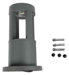 LED Venkovní lampa LED/10W/230V 25cm 3000K IP65 šedá