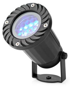 Nedis CLPR1 - LED Vánoční venkovní projektor sněhových vloček 5W/230V IP44