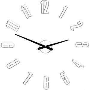 Stylesa Moderní nástěnné hodiny ARABIC P041aj černé