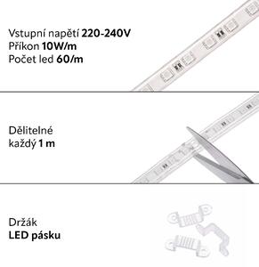T-LED LED pásek 230V5-RGB 230V LED pásek 230V5-RGB 230V
