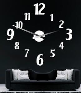Stylese Nástěnné hodiny nalepovací DAVOS XXL P024 aj černé