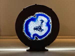 "Achát" lampa 20x22cm provedení povrchu: dub
