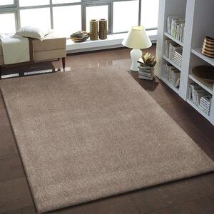 Makro Abra Kusový koberec jednobarevný Portofino béžový Rozměr: 120x170 cm