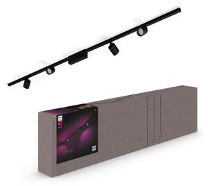 Philips-SADA 4xLED Stmívatelné svítidlo do lištového systému Hue LED/20,8W/230V