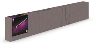 Philips-SADA 4xLED RGB Stmívatelné svítidlo do lištového systému Hue LED RGB/44,6W/230V
