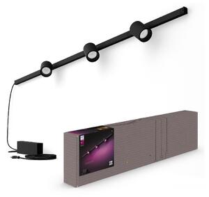 Philips-SADA 3xLED RGB Stmívatelné svítidlo do lištového systému Hue LED RGB/15,6W/230V