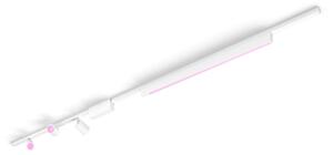 Philips-SADA 4xLED RGB Stmívatelné svítidlo do lištového systému Hue LED RGB/44,6W/230V