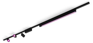 Philips-SADA 4xLED RGB Stmívatelné svítidlo do lištového systému Hue LED RGB/44,6W/230V