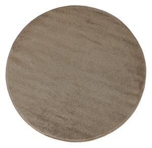 Makro Abra Kulatý koberec jednobarevný Portofino béžový Rozměr: průměr 100 cm