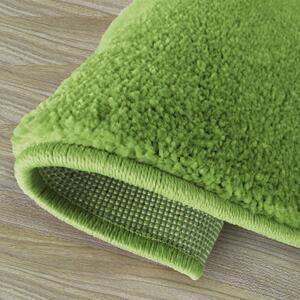 Makro Abra Kulatý koberec jednobarevný Portofino zelený Rozměr: průměr 300 cm