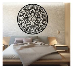 Mandala života kulatá dřevěný obraz na stěnu z překližky SUSEN