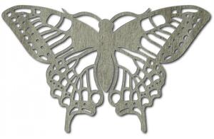 Noční motýl vyřezávaný z dřevěné překližky L 420X 257 mm LEOPARTID