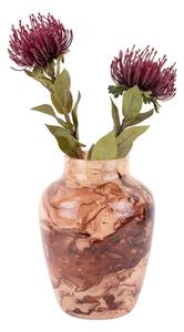 Hnědá skleněná váza Blended – PT LIVING