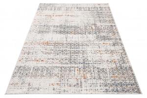 Makro Abra Moderní kusový koberec VINTAGE G433A krémový / modrý Rozměr: 80x150 cm