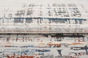 Makro Abra Moderní kusový koberec VINTAGE G443A krémový / modrý Rozměr: 80x150 cm
