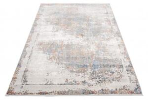 Makro Abra Moderní kusový koberec VINTAGE G393A krémový / modrý Rozměr: 80x150 cm