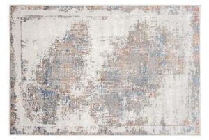 Makro Abra Moderní kusový koberec VINTAGE G393A krémový / modrý Rozměr: 80x150 cm