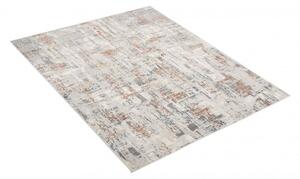 Makro Abra Moderní kusový koberec VINTAGE G401A krémový / modrý Rozměr: 80x150 cm
