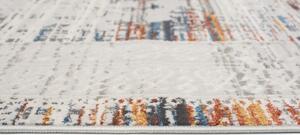 Makro Abra Moderní kusový koberec VINTAGE G443A krémový / modrý Rozměr: 80x150 cm