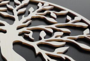 Dekorace na zeď strom života dřevěný obraz z překližky RODINA