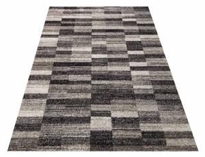 Makro Abra Moderní kusový koberec Panamero 01 Kostky šedý Rozměr: 200x290 cm