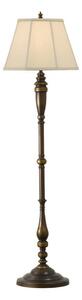 Feiss FE-LINCOLNDALE-FL - Stojací lampa LINCOLNDALE 1xE27/60W/230V bronz/béžová