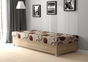 Nabytekmorava Válenda Jana s úložným prostorem 80x200 cm Barva: béžová