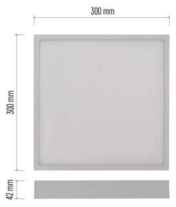 LED Stropní svítidlo LED/28,5W/230V 3000/3500/4000K 30x30 cm bílá